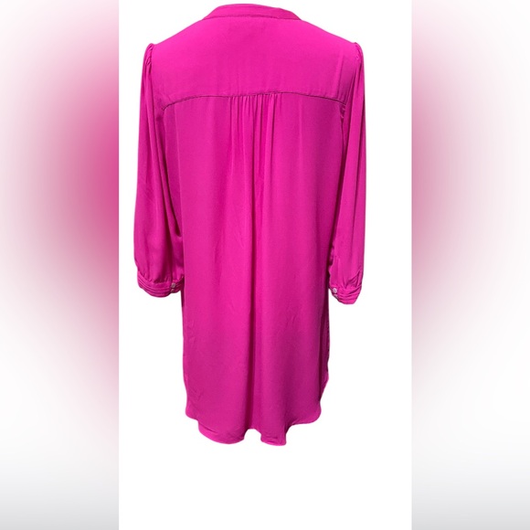 EUC Gibson Latimer High Low Blouse - Picture 2 of 5